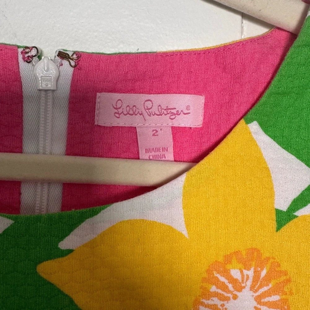 Lilly Pulitzer 2 piece set- dress with matching cardigan - Picture 2 of 3
